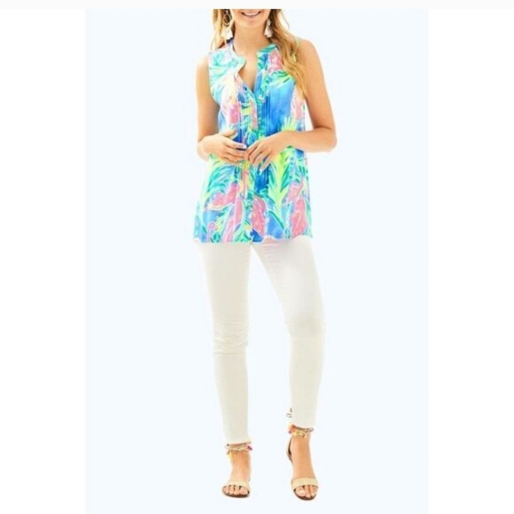 Lilly Pulitzer Sarasota sleeveless top